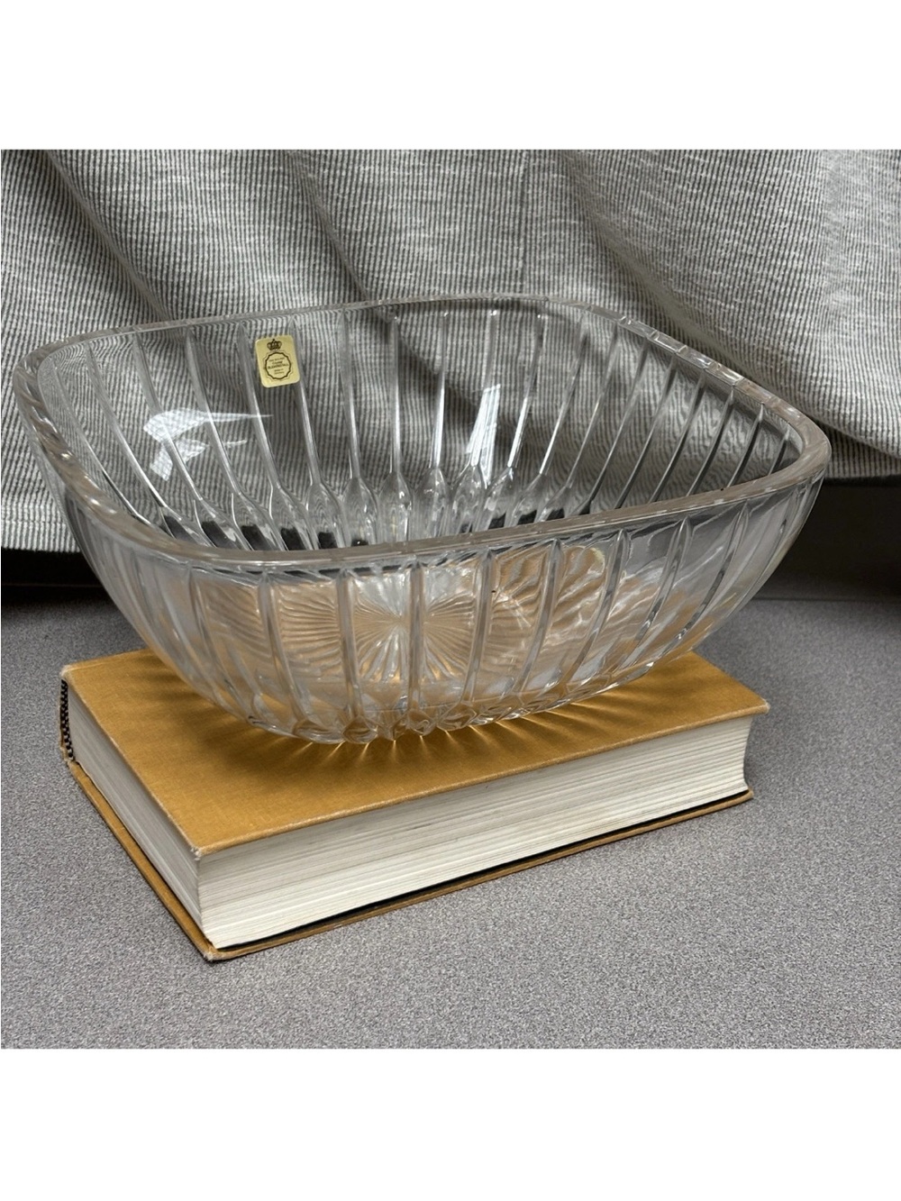 Bleikristall Square Crystal Bowl - Elegant Home Dining Serveware